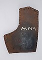 Brigandine Plate, Iron alloy, copper alloy, Italian