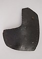 Right Breastplate from a Brigandine, Steel, brass, textile, Italian