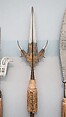 Chauve-Souris, Steel, gold, wood, textile, Italian