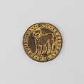 Medal of Vicenzo II Gonzaga, 7th Duke of Mantua, Gasparo Morone (Italian, born Milan (?), died Rome, 1669), Bronze, gold, Italian
