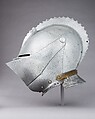 Armet, Steel, leather, copper alloy, German