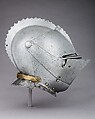 Armet, Steel, leather, copper alloy, German