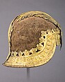 Sallet alla Veneziana, Steel, copper alloy, gold, velvet, Italian