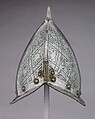 Morion-Cabasset, Steel, brass, leather, Italian