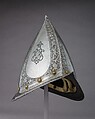 Morion-Cabasset, Steel, brass, leather, Italian