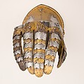 Gauntlet for the Right Hand, Steel, gold, Italian, Milan