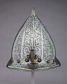 Morion-Cabasset, Steel, brass, leather, Italian