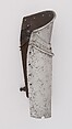 Pair of Thigh Defenses (Cuisses), Steel, Italian