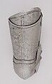 Pair of Thigh Defenses (Cuisses) with Knee Defenses (Poleyns), Steel, Italian
