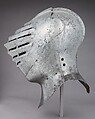 Tournament Helm, Steel, copper alloy, Anglo-Flemish
