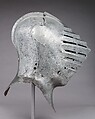 Tournament Helm, Steel, copper alloy, Anglo-Flemish