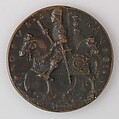 Medal Showing Giovanni Bentivoglio II, Bronze, Italian