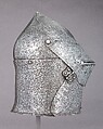 Visored Bascinet, Steel, Italian