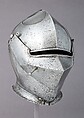 Armet, Stamped with marks of the Missaglia workshop (Italian, Milan, recorded 1430–1529), Steel, Italian, Milan