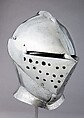 Armet, Guillem Margot (Flemish, active Brussels, recorded 1505–20), Steel, copper alloy, South Netherlandish, Brussels
