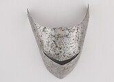 Visor for a Bascinet, Steel, Italian