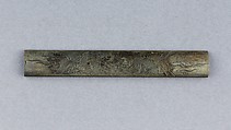 Knife Handle (Kozuka), Silver, Japanese