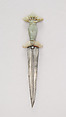 Dagger, Steel, jade, Indian, Mughal