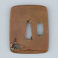 Sword Guard (Tsuba), Copper alloy (bronze), copper-gold alloy (shakudō), gold, silver, copper, Japanese