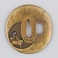 Sword Guard (Tsuba), Bronze, gold, silver, copper-gold alloy (shakudō), copper, Japanese