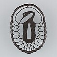 Sword Guard (Tsuba), Iron, copper, Japanese