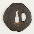 Sword Guard (Tsuba), Iron, gold, silver, copper, Japanese