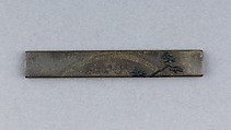 Knife Handle (Kozuka), Copper-silver alloy (shibuichi), copper-gold alloy (shakudō), gold, Japanese