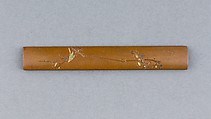 Knife Handle (Kozuka), Copper, gold, silver, Japanese