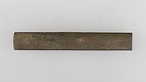 Knife Handle (Kozuka), Copper-silver alloy (shibuichi), gold, copper, Japanese