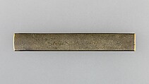Knife Handle (Kozuka), Copper-silver alloy (shibuichi), gold, silver, copper, Japanese