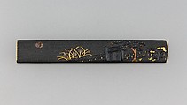 Knife Handle (Kozuka), Copper-gold alloy (shakudō), gold, silver, copper, copper-silver alloy (shibuichi), Japanese
