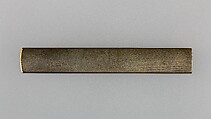 Knife Handle (Kozuka), Copper-silver alloy (shibuichi), gold, copper-gold alloy (shakudō), Japanese
