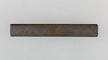 Knife Handle (Kozuka), Copper-silver alloy (shibuichi), silver, copper-gold alloy (shakudō), gold, Japanese