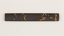 Knife Handle (Kozuka), Iron, gold, silver, copper, copper-silver alloy (shibuichi), copper-gold alloy (shakudō), Japanese