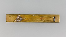 Knife Handle (Kozuka), Brass, gold, silver, copper-gold alloy (shakudō), copper-silver alloy (shibuichi), copper, Japanese