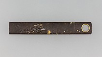 Knife Handle (Kozuka), Iron, gold, silver, copper-silver alloy (shibuichi), copper-gold alloy (shakudō), copper, Japanese