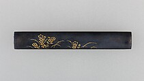 Knife Handle (Kozuka), Copper-silver alloy (shibuichi), gold, copper-gold alloy (shakudō), Japanese