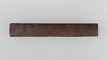 Knife Handle (Kozuka), Iron, gold, Japanese