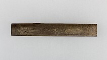 Knife Handle (Kozuka), Copper, copper-silver alloy (shibuichi), copper-gold alloy (shakudō), gold, Japanese
