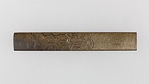 Knife Handle (Kozuka), Copper-silver alloy (shibuichi), gold, silver, copper-gold alloy (shakudō), copper, Japanese