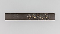 Knife Handle (Kozuka), Copper-silver alloy (shibuichi), copper-gold alloy (shakudō), gold, silver, copper, Japanese