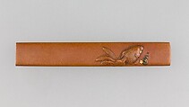 Knife Handle (Kozuka), Copper, gold, copper-silver alloy (shibuichi), copper-gold alloy (shakudō), Japanese