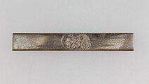 Knife Handle (Kozuka), Silver, Japanese