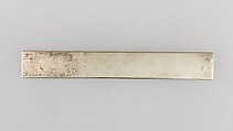 Knife Handle (Kozuka), SIlver, Japanese
