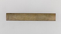Knife Handle (Kozuka), Copper-silver alloy (shibuichi), gold, silver, copper, Japanese