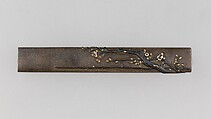 Knife Handle (Kozuka), Copper-silver alloy (shibuichi), copper-gold alloy (shakudō), gold, silver, Japanese