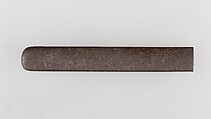 Knife Handle (Kozuka), Iron, gold, silver, Japanese