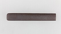 Knife Handle (Kozuka), Iron, gold, silver, Japanese