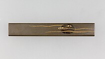 Knife Handle (Kozuka), Lacquer, silver, gold, Japanese
