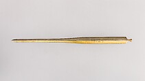 Hair Dressing Tool (Kogai), Copper, copper-gold alloy (shakudō), copper-silver alloy (shibuichi), gold, silver, Japanese